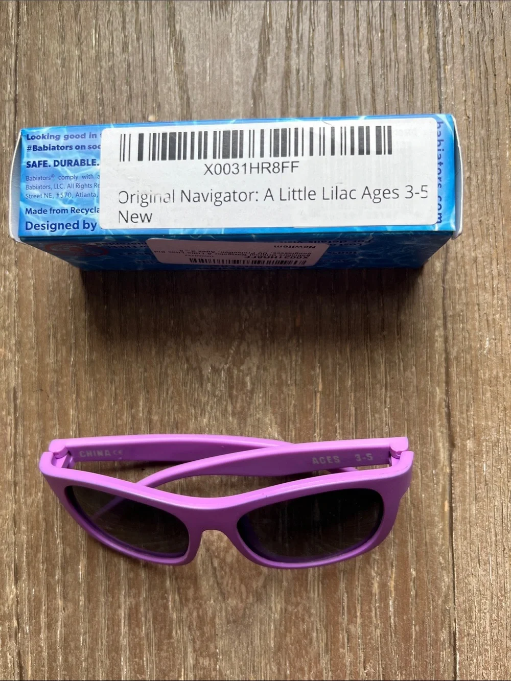 EUC Babiators Navigator Kids Sunglasses - A Little Lilac - Age 3-5